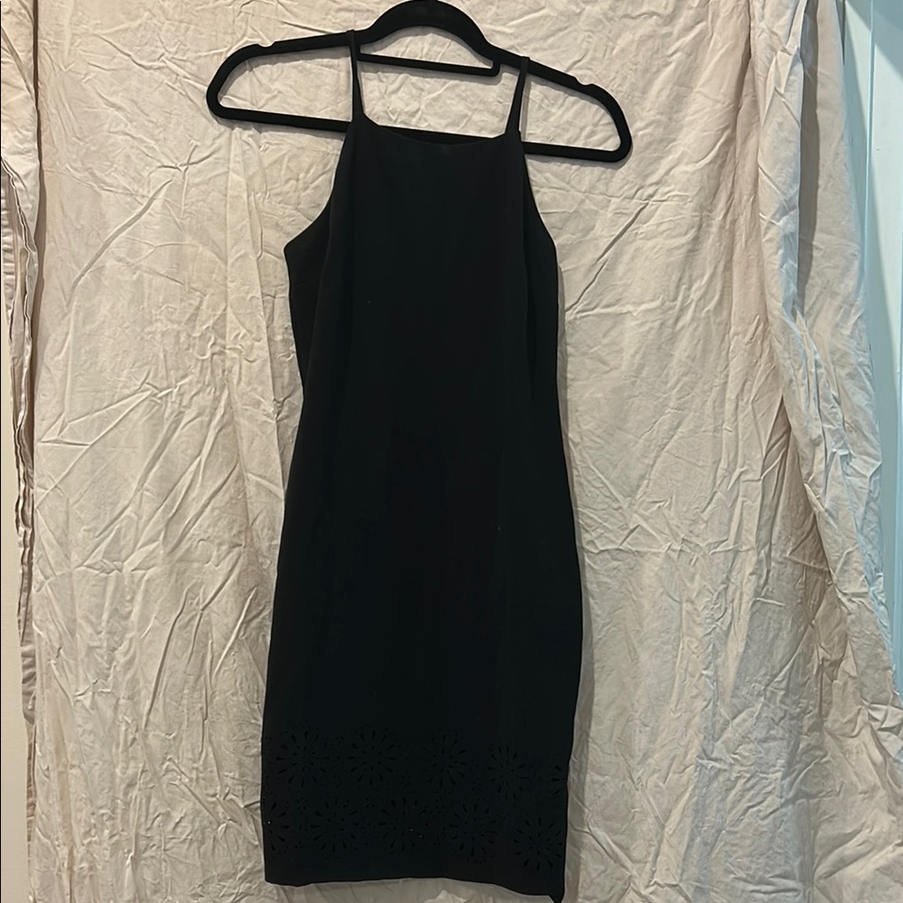 Banana Republic Black Sheath Mini Dress